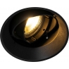 Oneon 9,6 black round spot lamp ZumaLine