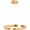 Carlo 50 LED gold modern round pendant lamp ZumaLine