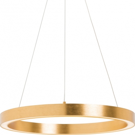 Carlo 50 LED gold modern round pendant lamp ZumaLine