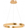 Carlo 60 LED gold modern round pendant lamp ZumaLine