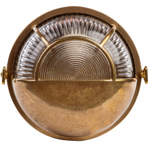 Aliveri 17,5 brass loft outdoor wall lamp ZumaLine