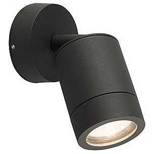 Fallon black outdoor wall lamp Nowodvorski