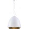Egg 75 white pendant lamp Nowodvorski