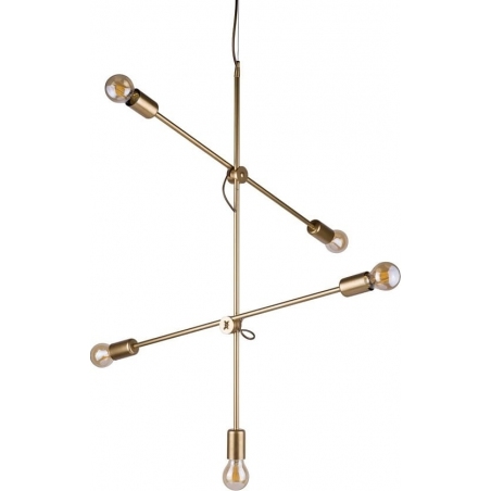 Sticks V brass pendant lamp Nowodvorski