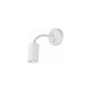 Eye Flex S white wall lamp with switch Nowodvorski