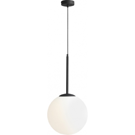 Bosso 50 white&black glass ball pendant lamp Aldex
