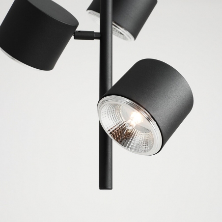 Bot black pendant lamp with 3 lights Aldex