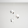 Bot white pendant lamp with 3 lights Aldex