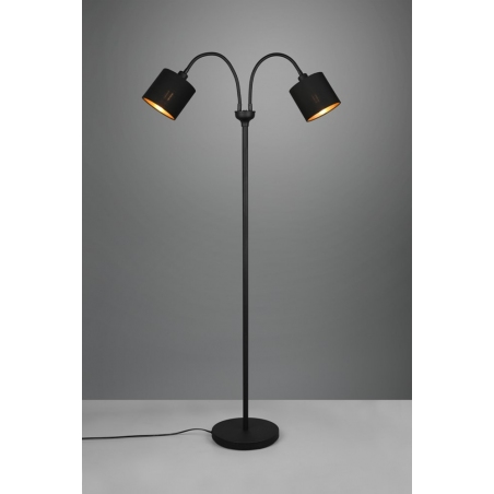 Tommy II black&gold floor lamp Reality