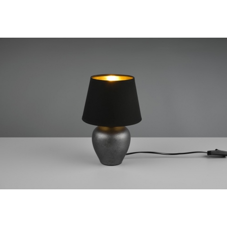 Abby 26 black&gold ceramic table lamp Reality