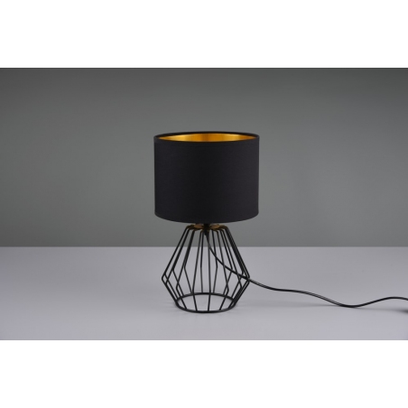 Chuck black wire table lamp Reality