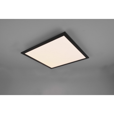 Alpha LED 45 black square ceiling light Reality