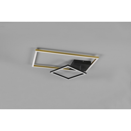 Padella LED 64 black&gold modern ceiling light Reality