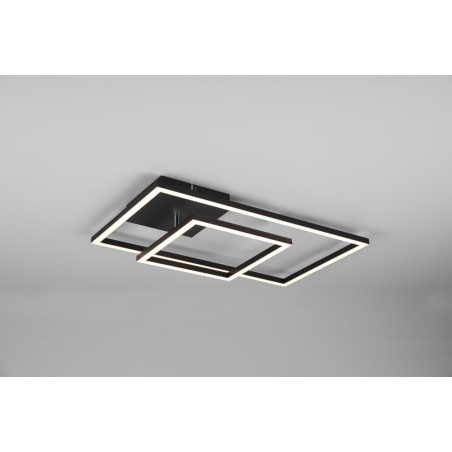 Padella LED 64 black modern ceiling light Reality