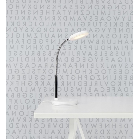 Flex Led white desk lamp Markslojd