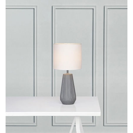 Nicci 19 grey ceramic table lamp Markslojd
