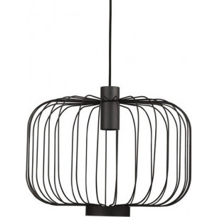 Allan 48 black wire pendant lamp Nowodvorski