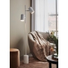 Lampa podłogowa 2 punktowa Twin Biała Markslojd