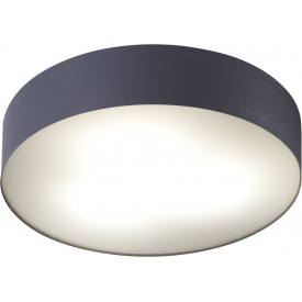Arena 40 graphite round bathroom ceiling lamp 