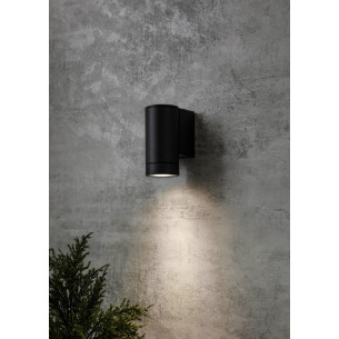 PIPE black outdoor wall lamp Markslojd