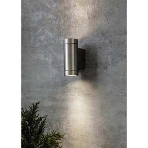 PIPE II aluminium outdoor wall lamp Markslojd