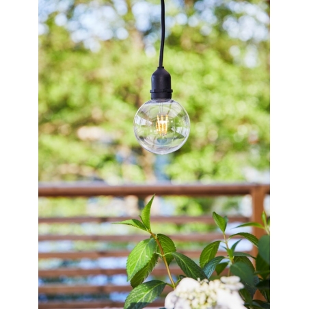 Lampa zewnętrzna wisząca Garden LED Czarna Markslojd