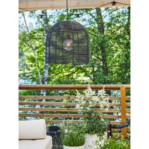 Garden 40 black wire pendant lamp Markslojd