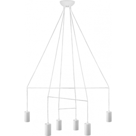 Imbria VI white industrial pendant lamp Nowodvorski