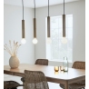 Sencillo IV brass "bulbs" pendant lamp Markslojd