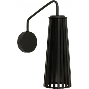 Dover I 12 black plywood wall lamp Nowodvorski