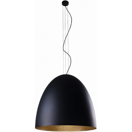Egg 75 black pendant lamp Nowodvorski