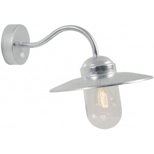 Luxembourg 26 galvanized steel outdoor wall lamp with sensor Nordlux