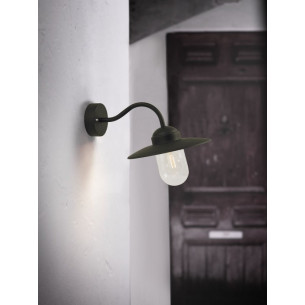 Luxembourg 26 black outdoor wall lamp Nordlux