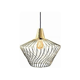 Wave S gold wire pendant lamp Nowodvorski