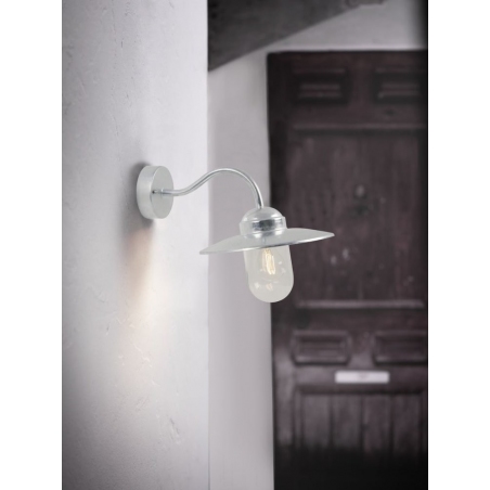 Luxembourg 26 galvanized steel outdoor wall lamp Nordlux
