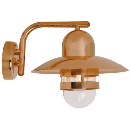 Nibe copper outdoor wall lamp Nordlux
