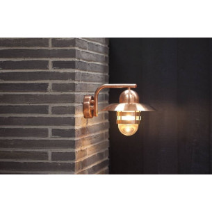 Nibe copper outdoor wall lamp Nordlux