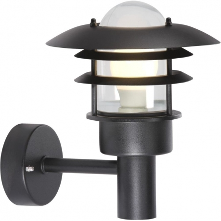 Lonstrup 22 black outdoor wall lamp Nordlux
