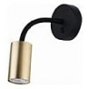 Eye Flex S brass&amp;black wall lamp Nowodvorski