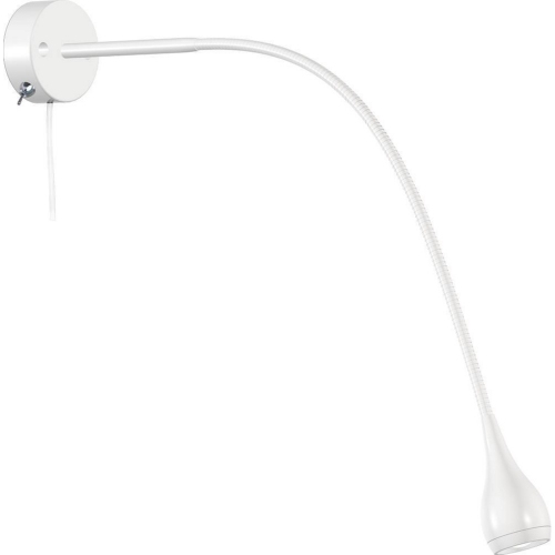 Drop Led white wall lamp with arm Nordlux