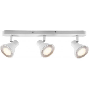 Stylowy Reflektor sufitowy potrójny Eik Triple Biały Nordlux do salonu, kuchni i przedpokoju. 2