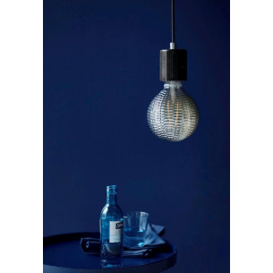 Siv 6 black "bulb" pendant lamp Nordlux