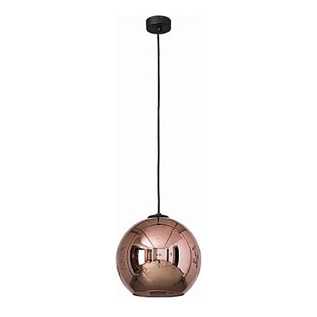 Polaris 25 copper glass ball pendant lamp Nowodvorski