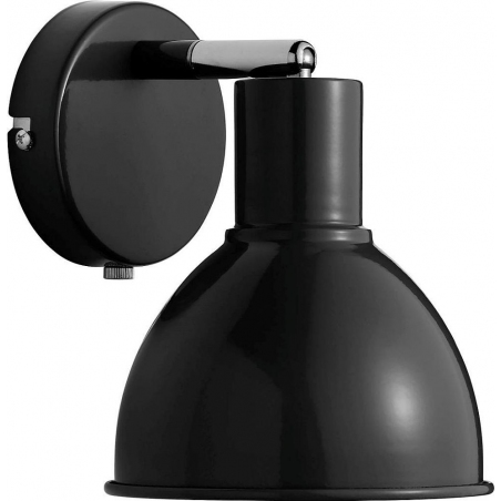 Pop 15 black wall lamp with switch Nordlux