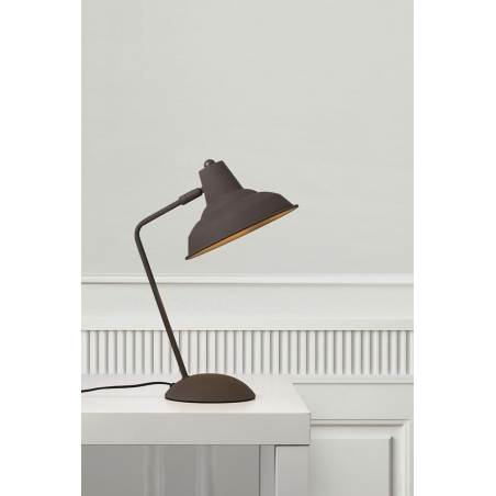Andy brown industrial desk lamp Nordlux