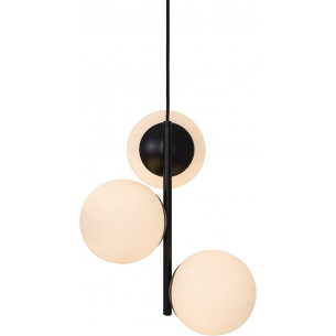 Lilly black&white glass balls pendant lamp Nordlux