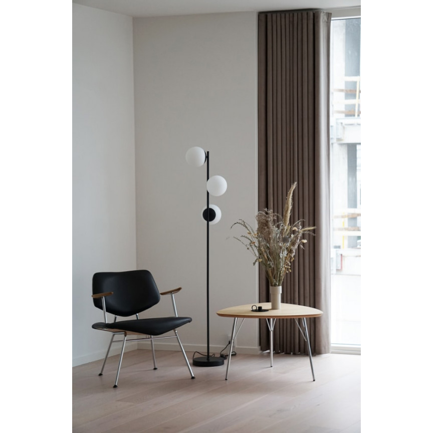 Designer Lilly black glass balls floor lamp Nordlux