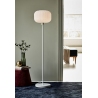 Milford white glass floor lamp Nordlux