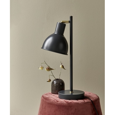 Pop Rough grey industrial desk lamp Nordlux