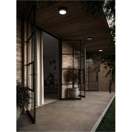 Ava Smart LED black outdoor wall lamp Nordlux